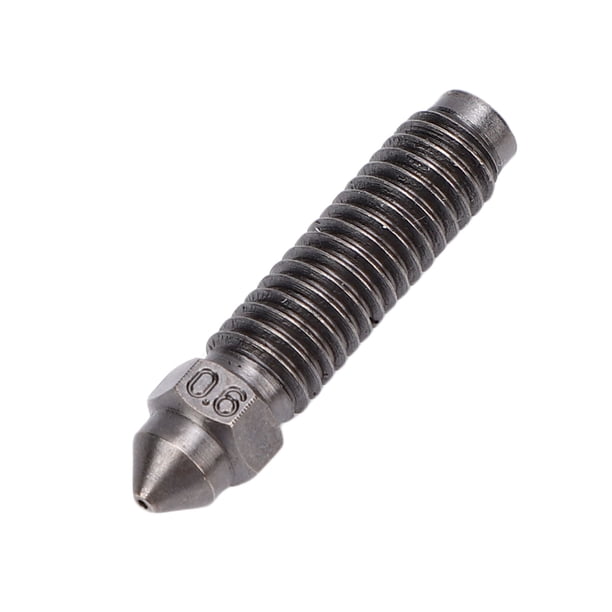 Boquilla 2 Piezas De Repuesto De Boquilla De Impresora 3D De 0,6 Mm Para Impresora 3D De Carbono M6x25 Mm Boquilla Extrusora De Acero Endurecido