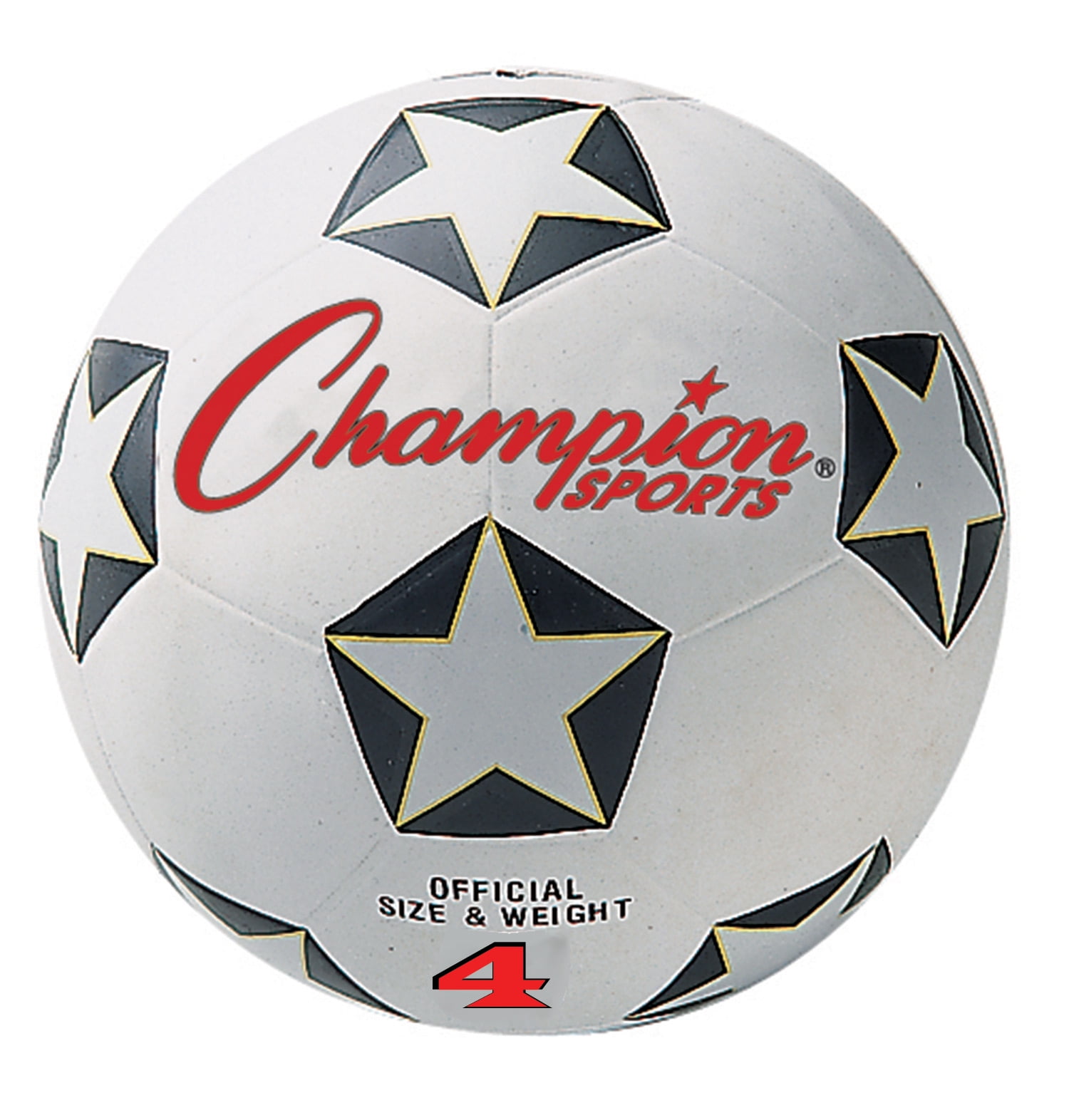 Blue/White Size 3 Champion Sports Challenger Soccer Ball 