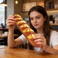 thumbnail image 5 of Dvkptbk stress ball Simulation Bread Model Fake Shooting Prop Uncompressed Squeezable Slow Window Display Food Decoration, 5 of 5