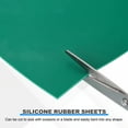 thumbnail image 4 of Uxcell Silicone Rubber Sheet 1/8" Thick x 12" Wide x 12" Long for Crafts,Green, 4 of 6