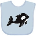 thumbnail image 3 of Inktastic Cute Baby Orca Boys or Girls Baby Bib, 3 of 4