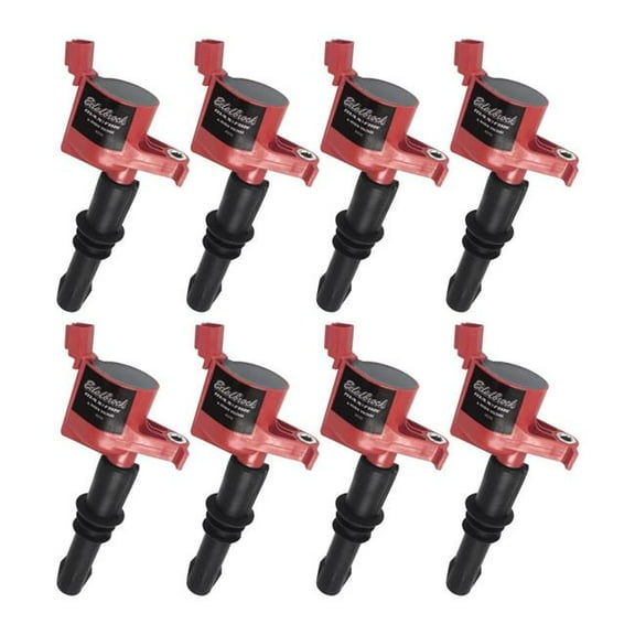 Edelbrock 22783 4.6 & 5.4L V8 Ignition Coil for 2004-2005 Ford Excursion- Set of 8