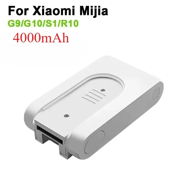 Nuevo Paquete de Batería Recargable de Ion de Litio de 25.2V 4000mAh para Accesorios de Aspiradora Inalámbrica Xiaomi Mijia G9 G10.