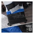 thumbnail image 2 of Edredón Ligero Real Textil + 2 Fundas de Almohada, Juego de Colcha King Size, Color Azul Rey/Negro, 2 of 7