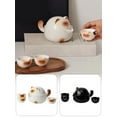 thumbnail image 3 of SharkTRUE Tea Set, PorcelaTea Set, Japanese Lucky Teapot Set, Shaped Teapot Tea Lover and for Adults Teacup Women Men, 3 of 8