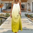 thumbnail image 2 of GHIIYER Robes Maxi pour Dames Femmes Robe Aguichant Dos Nu Imprimée Coupe Ample Sans Manches Longue Légère Confortable à Porter, 2 of 7