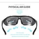 thumbnail image 4 of Gafas de Sol para Ciclismo UV400 con 5 Lentes Intercambiables, Diseño Deportivo y Polarizado, Perfectas para Montaña y Carretera, Marco Negro Brillante【Unisex y Ultra Ligeras】, 4 of 6