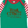thumbnail image 4 of Inktastic Real Cowboys Boys or Girls Long Sleeve Baby Bodysuit, 4 of 5