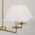 thumbnail image 5 of Capital Lighting 452241AD Gilda 4 Light 30" Wide Chandelier - Brass, 5 of 7