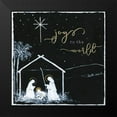 thumbnail image 2 of Swatland, Sally 15x15 Black Modern Framed Museum Art Print Titled - Joy to the World Nativity, 2 of 5