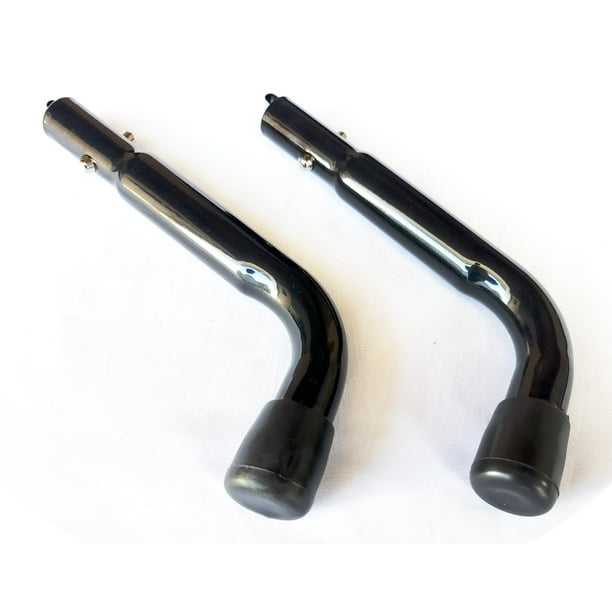 Antivuelcos para sillas de ruedas, Antivuelcos traseros universales para sillas de ruedas, Compatible con: Silla de ruedas estándar K1/K2, Silla de ruedas reclinable, Silla de ruedas de alta resistenc