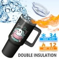 thumbnail image 4 of 40oz Halloween Ghost & Pumpkin Tumbler with Handle, Straw Lid, Insulated, for Men & Women, Travel Mug, 4 of 7