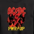 thumbnail image 3 of ACDC - Pwr Up - Toddler And Youth Crewneck Fleece Sweatshirt, 3 of 5