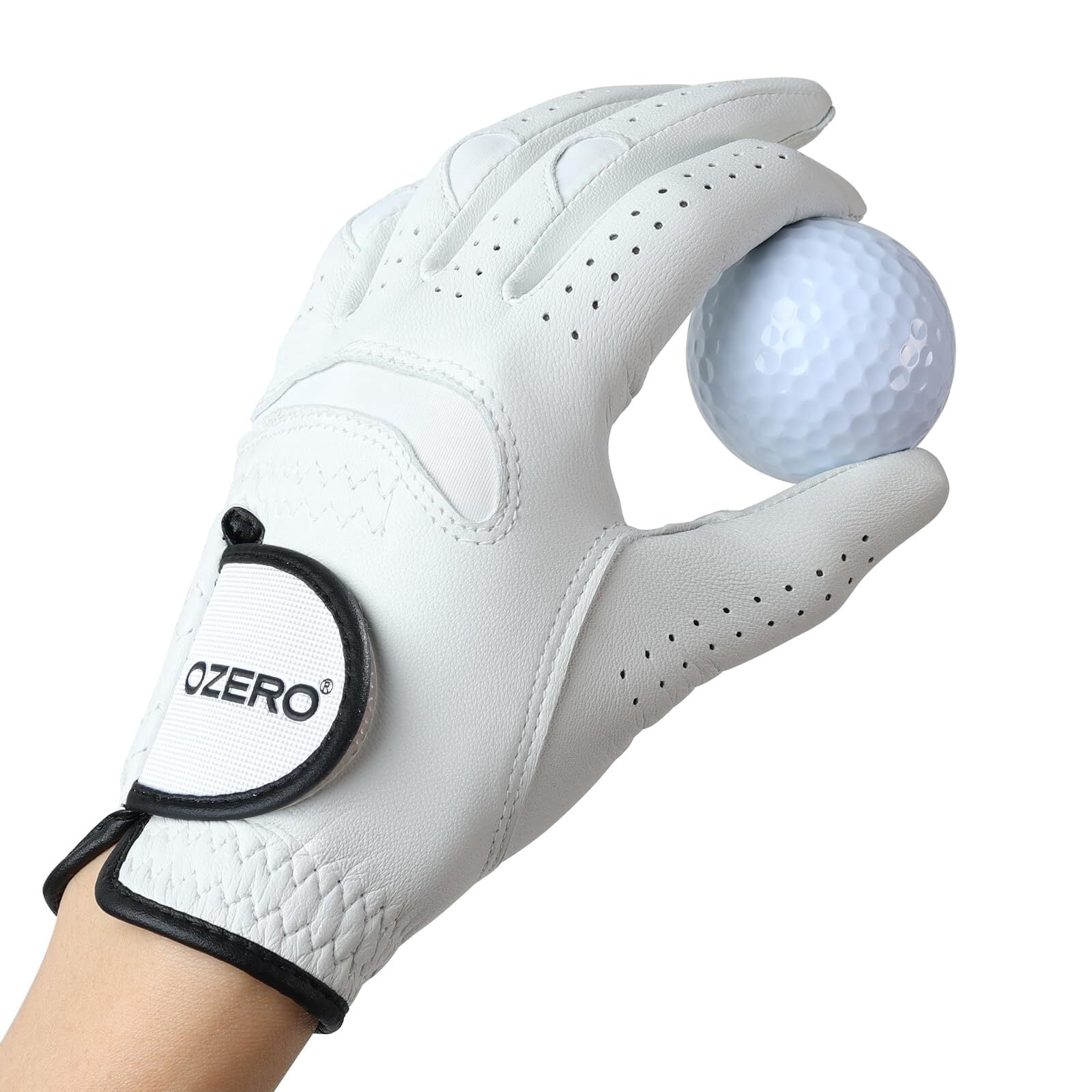 OZERO Women's Golf Gloves Premium Sheepskin Left Hand | Lightweight & Extra Grip