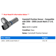 thumbnail image 2 of Camshaft Position Sensor - Compatible with 2006 - 2008 Lincoln Mark LT 5.4L V8 2007, 2 of 2