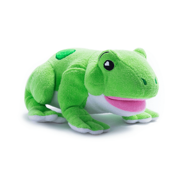 Soap Sox Kids Exfoliant Bath Toy Washcloth Sponge, Frog
