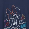 thumbnail image 3 of Disney - Minnie Mouse - Let's Eat Pizza - Women's Short Sleeve Graphic T-Shirt, 3 of 5