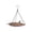 B, variant on SLYNSHome Squirrel Baffle Hummingbird Feeder Shade Cover Dome Shield Hang from Bird Feeders for Outdoors Squirrel Proof Protect Feed