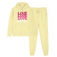 thumbnail image 2 of Wancir Womens 2 Piece Outfits Matching Sets Sweatsuit Hoodie Sweatshirts and Sweatpants Tracksuits Joggers Sweat Sets, 2 of 4