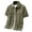 AG, variant on Cargo Shirt for Men Short Sleeve Multi-Pocket Summer, Casual Button Down Shirt Tops, Grey