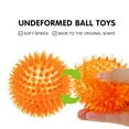 thumbnail image 4 of Juguete para perros SHARLOVY Squeaky Fetch Spike Balls TPR para perros pequeños, 4 of 9