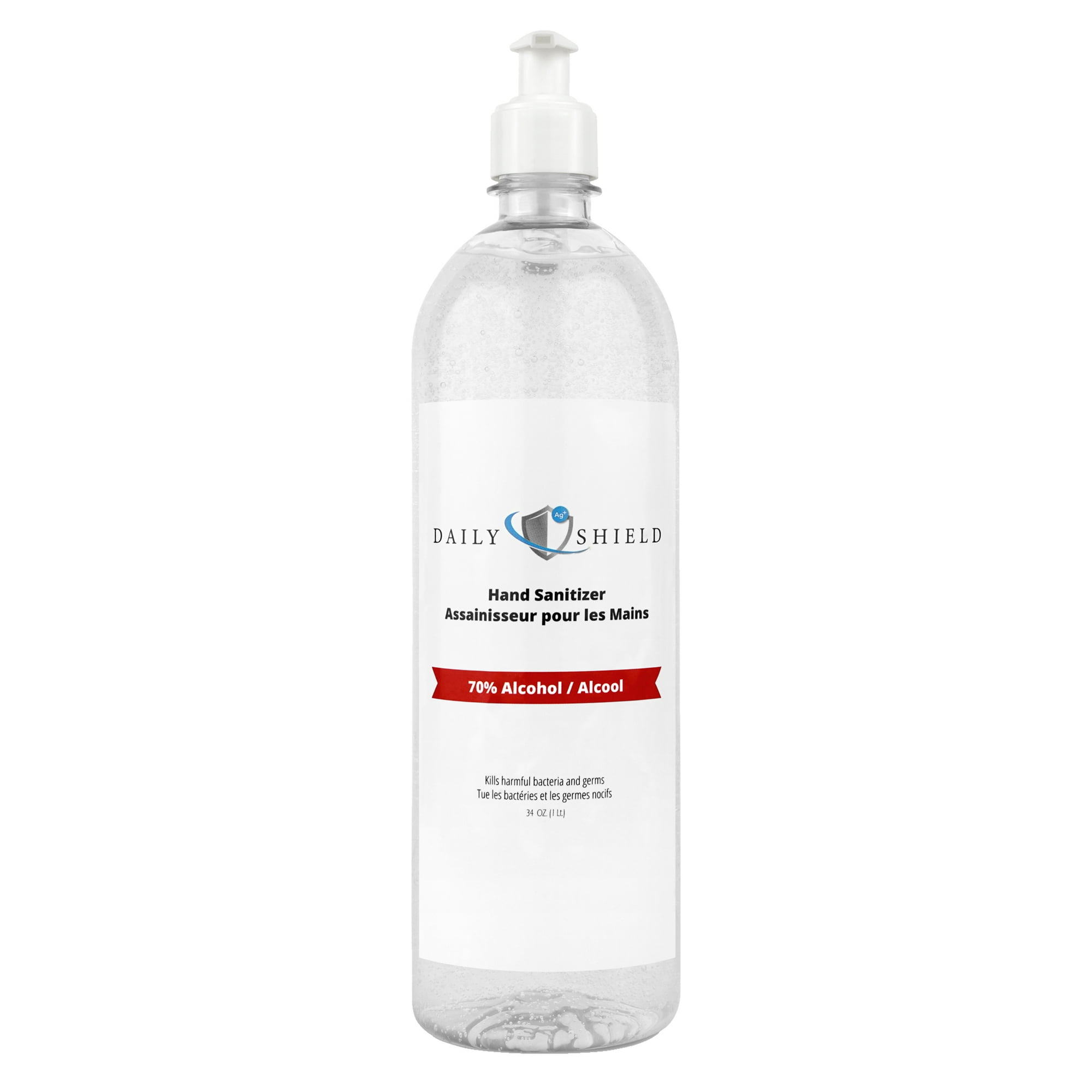 Hand Sanitizer Platinum Daily Shield 1L Pump | Walmart Canada