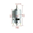 thumbnail image 3 of 775 Motor 12V 24V Motor Bearing Large Torque High Power Motor For DIY Parts, 3 of 6