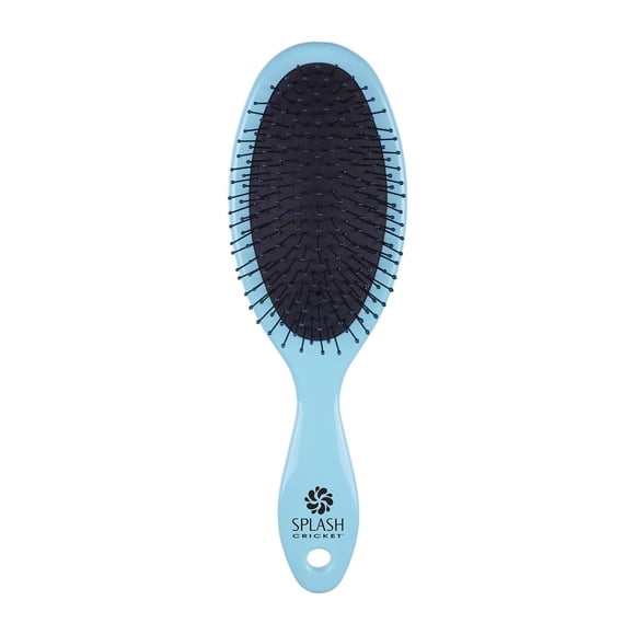 Cricket Splash Cepillo Desenredante para Cabello Seco Húmedo Cepillo Desenredante para Ducha para Todo Tipo de Cabello Azul Verdadero