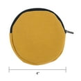thumbnail image 2 of Muka 12-Pack Small Round Pouch Mixed Colors Circle Coin Purse 4 Inches for School Art Supplies, 2 of 4