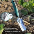 thumbnail image 3 of Juego de herramientas de jardín, herramientas de jardinería resistentes de 3 piezas de aluminio fundido con mango antideslizante de goma suave, herramientas manuales de jardín duraderas, 3 of 5