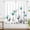 Teal Grey, variant on Vintage Mushroom Small Kitchen Curtains Leaves Botanical Window Treatment Rustic Mushroom Cafe Short Window Curtains for Bathroom Dining Laundry Room Beige Tier Treatment Drapes 26x36 inch