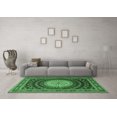 thumbnail image 3 of Ahgly Company Indoor Rectangle Persian Emerald Green Traditional Area Rugs, 2' x 3', 3 of 4