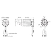 Hobbywing HWI30402850 Ezrun 70125SD 560KV Motor, Black