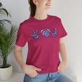 thumbnail image 2 of Roller skating shirt, Peace and Love tee, Retro Roller Skate Lovers Gift, 2 of 2