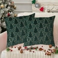 thumbnail image 4 of Tarmeek Christmas Pillow Covers 18x18 Inch Christmas Decorations, Seasonal Winter Xmas Holiday Decor Fluffy Soft Plush Faux Fur Throw Pillow Covers for Home Decor Christmas Decorations Indoor, 4 of 6