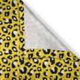 thumbnail image 6 of Ambesonne Animal Print Valance & Curtain, Leopard Art, 55"x30", Yellow Charcoal Grey, 6 of 7