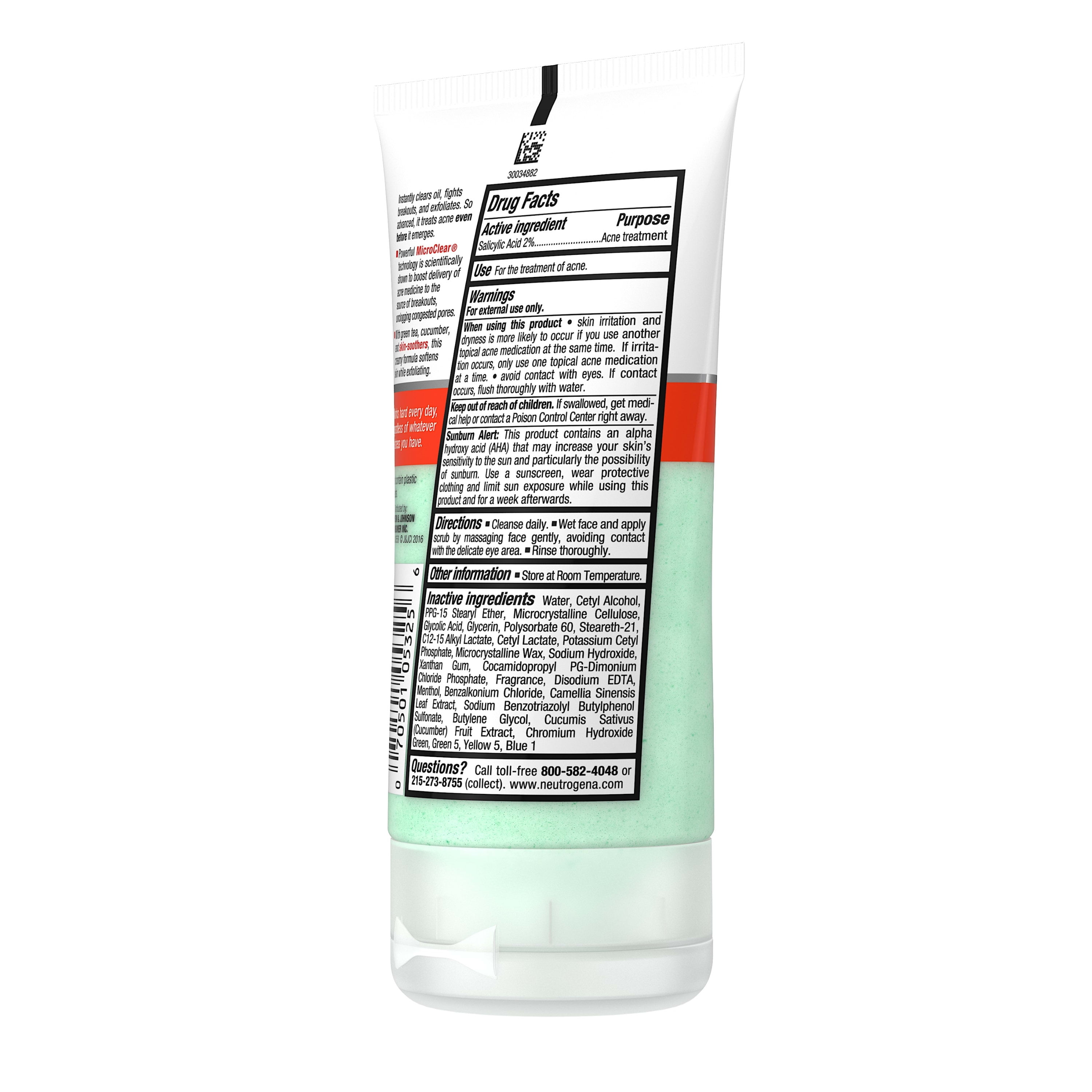 neutrogena acne stress control walmart