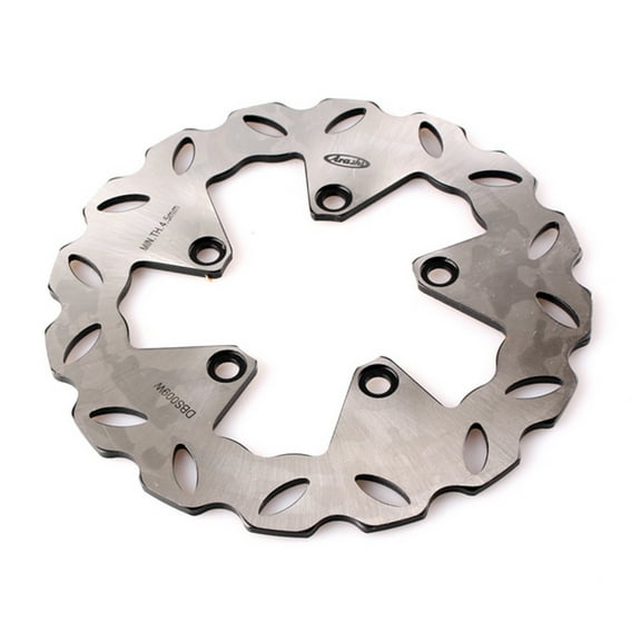 GZYF Motorcycle Rear Brake Disc Rotor for Suzuki SV 650 1999-2002 & HAYABUSA GSXR 1300 1999-2007 Silver