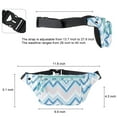 thumbnail image 2 of Fanny Pack for Women Men,Crossbody Fanny Pack Water Resistant Sports Waist Bag Pack, Belt Bag for Travel Hiking Running, 2 of 6