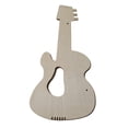 thumbnail image 4 of Recortes de guitarra de madera para niños, bricolaje, pintura, juguete de guitarra, adorno colgante, manualidades de madera de guitarra para fiesta te Oval, 4 of 8