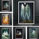 thumbnail image 2 of Dark Academy-carteles góticos Vintage, impresiones, calabaza escalofriante, en la selva elfo, pintura en lienzo, pared de Halloween, decoración del hogar, imagen, 2 of 4