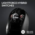 thumbnail image 2 of Logitech G PRO X SUPERLIGHT 2 LIGHTSPEED Wireless Gaming Mouse, Lightweight, LIGHTFORCE Hybrid Switches (Black), 2 of 4