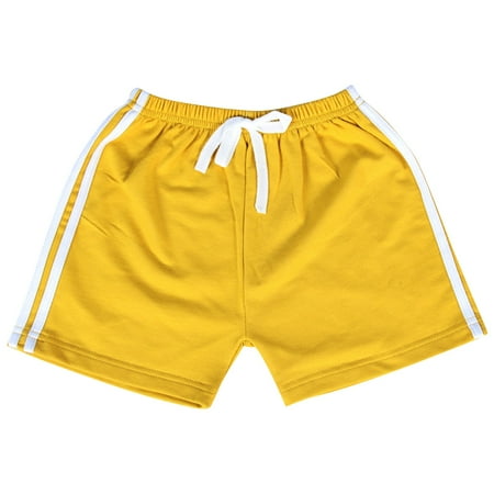 

JAHH Clearance Sweatpants Girls Trousers Fashion Casual Toddler Baby Boys Summer Cotton Shorts Kids Girl Sport Shorts Runing Jogger Pants with Pocket Drawstring(9-10 Years Yellow)