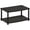 Espresso/Black, variant on Espresso/Black Turn-N-Tube 2-Tier Elevated TV Stand with No Tools Assembly