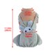 thumbnail image 5 of Ganfancp Ropa para Mascotas de Primavera de Pana Elástica de Una Sola Pieza Pantalones de La Correa Del Perro de Cuatro Patas de Tela Ofertas Flash Liquidación 1X Babero Conejo Zanahoria Caricatura A, 5 of 6