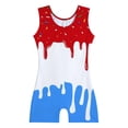 thumbnail image 4 of Miaoju Gymnastics Leotards for Girls Sparkly One-Piece Pro Kids Unitard Biketards with Shorts, 4 of 6