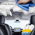 thumbnail image 3 of Car Interior Foam Cleaner for Leather Seats and Dashboards, 150ml Kit with Sponge, 3 of 6
