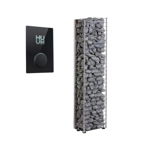 HUUM Cliff Mini Heater 3.5kW w/UKU Control Wifi Glass 240V/1