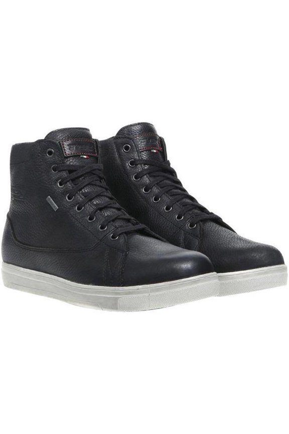 Mood GTX Mens Leather Motorcycle Shoes Black 41 EUR