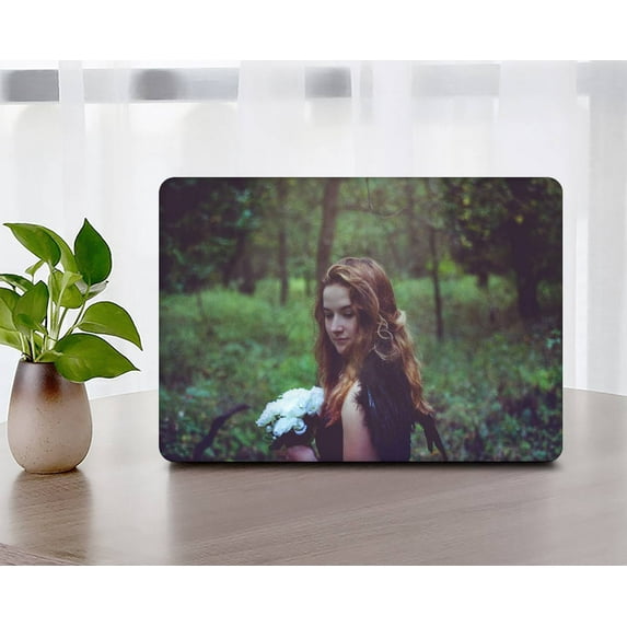 KSK KAISHEK Hard Shell Cover Compatible Old MacBook Air 13 inchs 2010 - 2017 A1369/A1466 + Black Keyboard Cover, Feather Series 0094